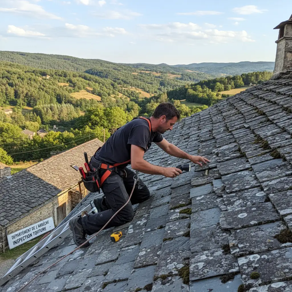 inspection de toiture aubenas